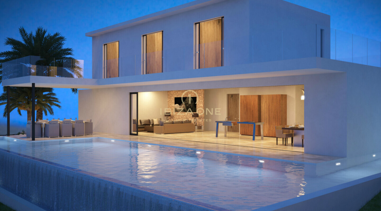 Luxury villa for sale close to Ibiza / Jesus / Can Rimbau / Can Furnet - under construction, Ibiza - Luxury villa for rent close to Ibiza / Jesus / Can Rimbau / Can Furnet - under construction, Ibiza