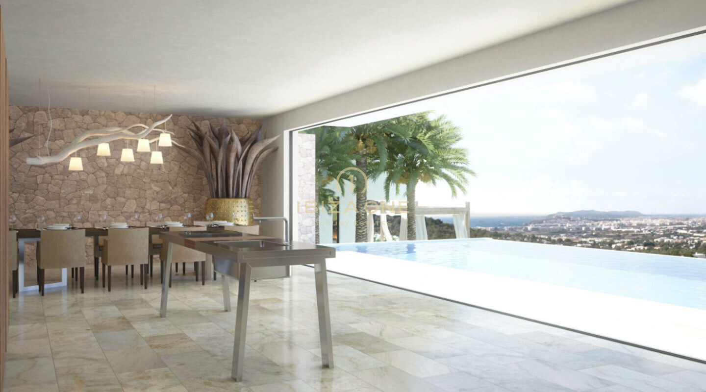 Luxe villa te koop vlakbij Ibiza / Jesus / Can Rimbau / Can Furnet - in aanbouw, Ibiza - Luxe villa te huur vlakbij Ibiza / Jesus / Can Rimbau / Can Furnet - in aanbouw, Ibiza