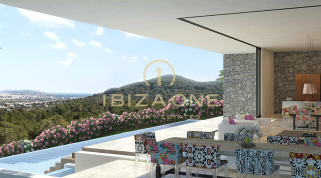 Villa de luxe à vendre près d'Ibiza / Jesus / Can Rimbau / Can Furnet - en construction, Ibiza - Villa de luxe à louer près d'Ibiza / Jesus / Can Rimbau / Can Furnet - en construction, Ibiza