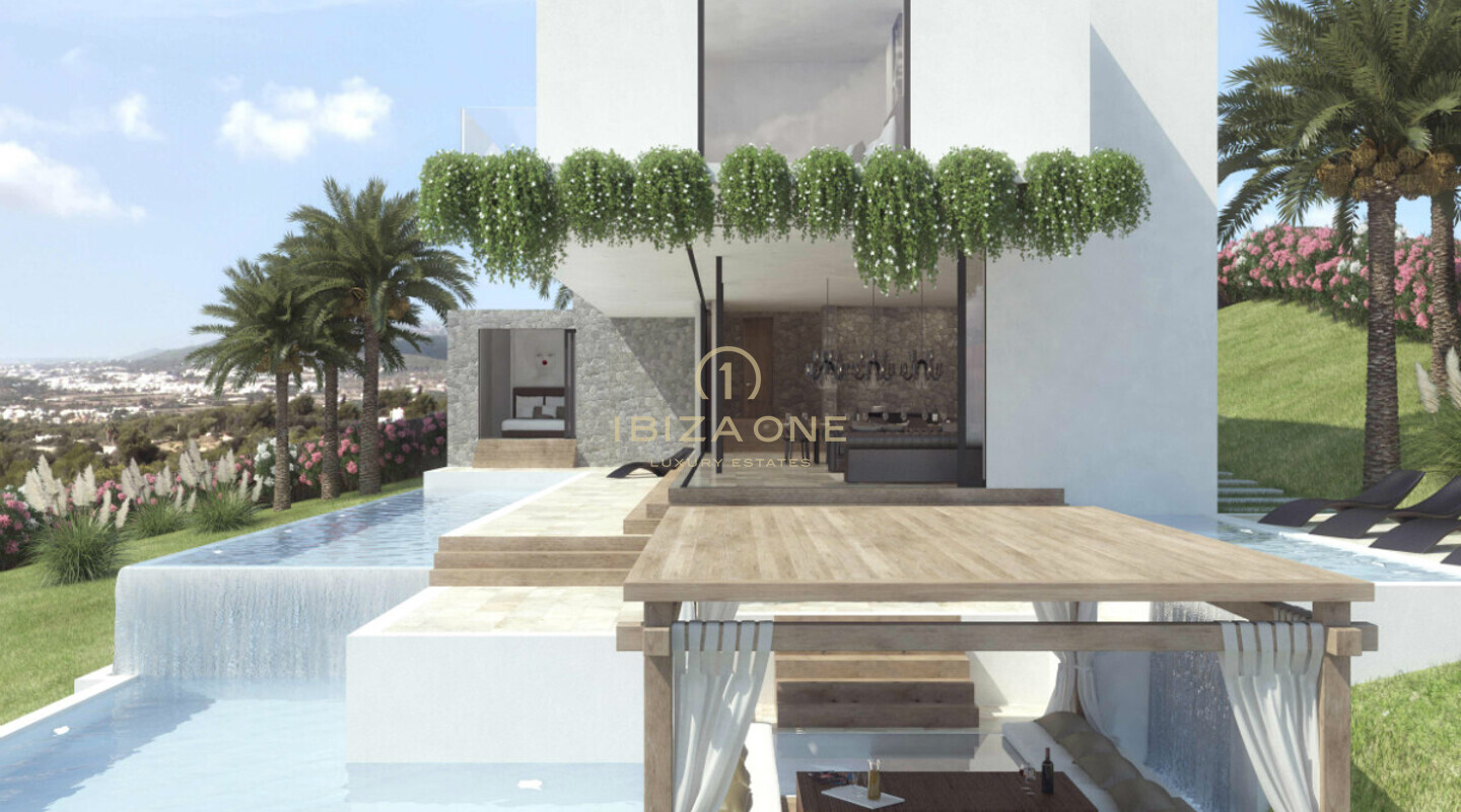 Villa de luxe à vendre près d'Ibiza / Jesus / Can Rimbau / Can Furnet - en construction, Ibiza - Villa de luxe à louer près d'Ibiza / Jesus / Can Rimbau / Can Furnet - en construction, Ibiza