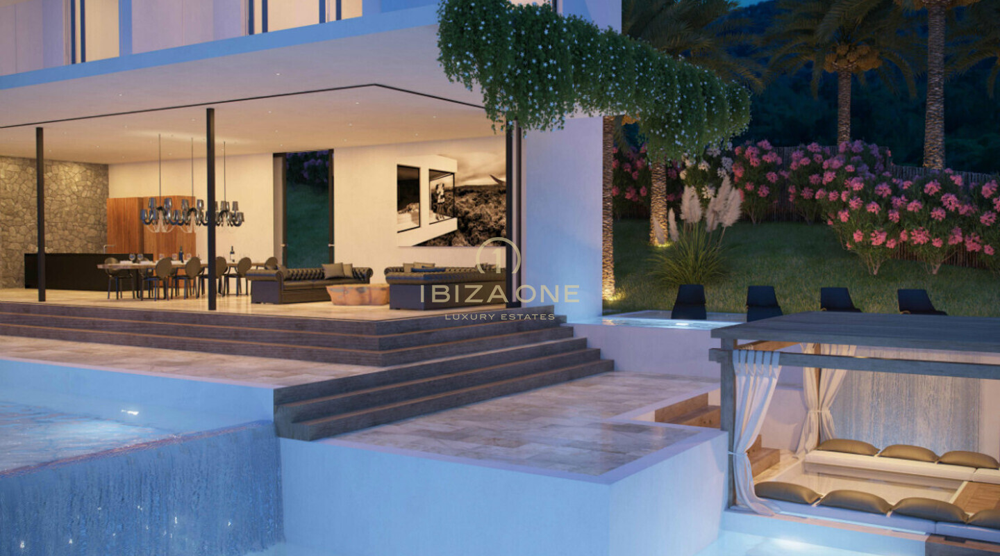 Luxury villa for sale close to Ibiza / Jesus / Can Rimbau / Can Furnet - under construction, Ibiza - Luxury villa for rent close to Ibiza / Jesus / Can Rimbau / Can Furnet - under construction, Ibiza