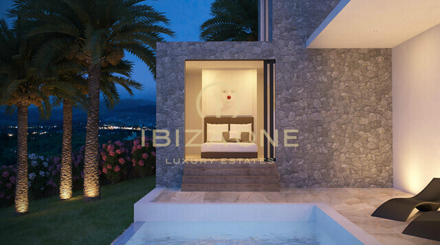 Luxusvilla zu verkaufen in der Nähe von Ibiza / Jesus / Can Rimbau / Can Furnet - im Bau, Ibiza - Luxusvilla zu vermieten in der Nähe von Ibiza / Jesus / Can Rimbau / Can Furnet - im Bau, Ibiza