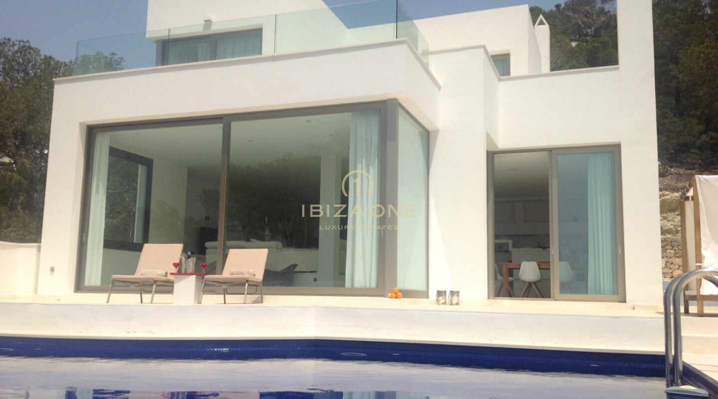 Villa moderna en Ibiza con fantásticas vistas al mar en venta, Ibiza - Villa moderna en Ibiza con fantásticas vistas al mar en alquiler, Ibiza