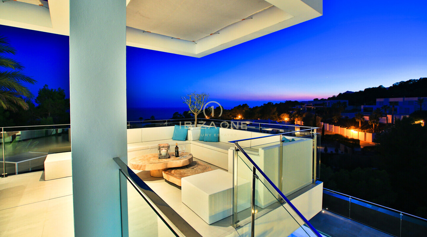 Brand new modern luxury villa in Vista Alegre / Es Cubells with excellent sea views rent, Ibiza - touristic rental licence