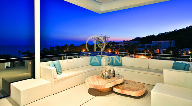 Brand new modern luxury villa in Vista Alegre / Es Cubells with excellent sea views rent, Ibiza - touristic rental licence