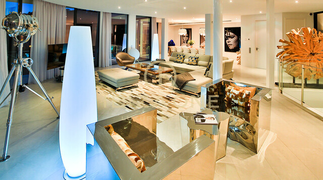 Gloednieuwe moderne luxe villa in Vista Alegre / Es Cubells met prachtig uitzicht op zee te huur, Ibiza - toeristische verhuurvergunning