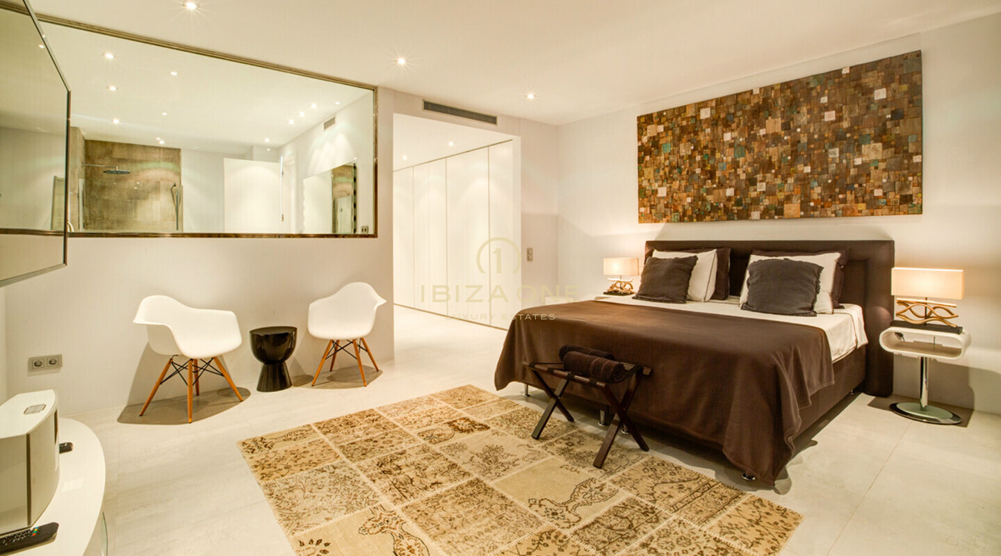 Brand new modern luxury villa in Vista Alegre / Es Cubells with excellent sea views rent, Ibiza - touristic rental licence