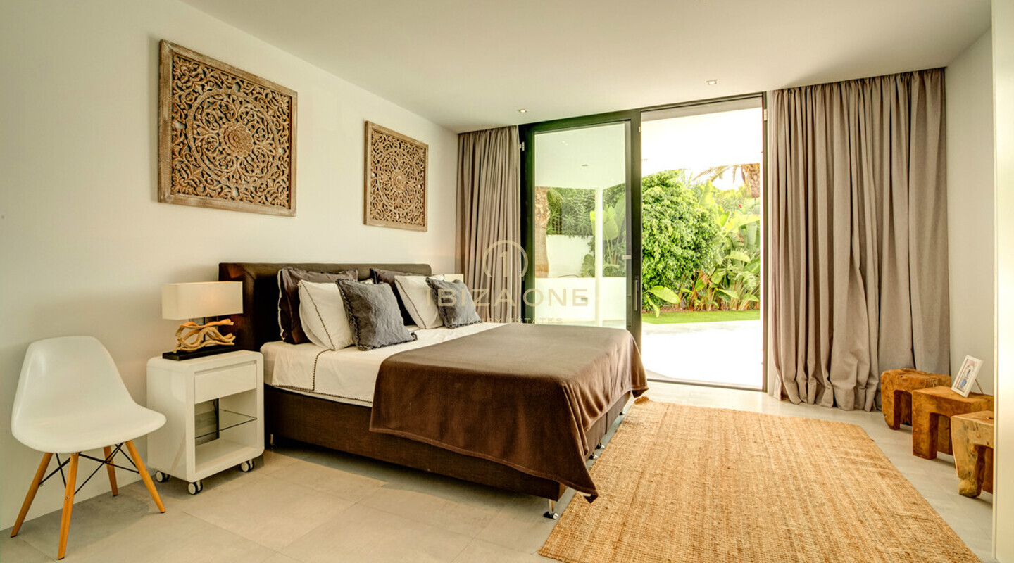 Villa de lujo moderna a estrenar en Vista Alegre / Es Cubells con excelentes vistas al mar en alquiler, Ibiza - licencia de alquiler turístico