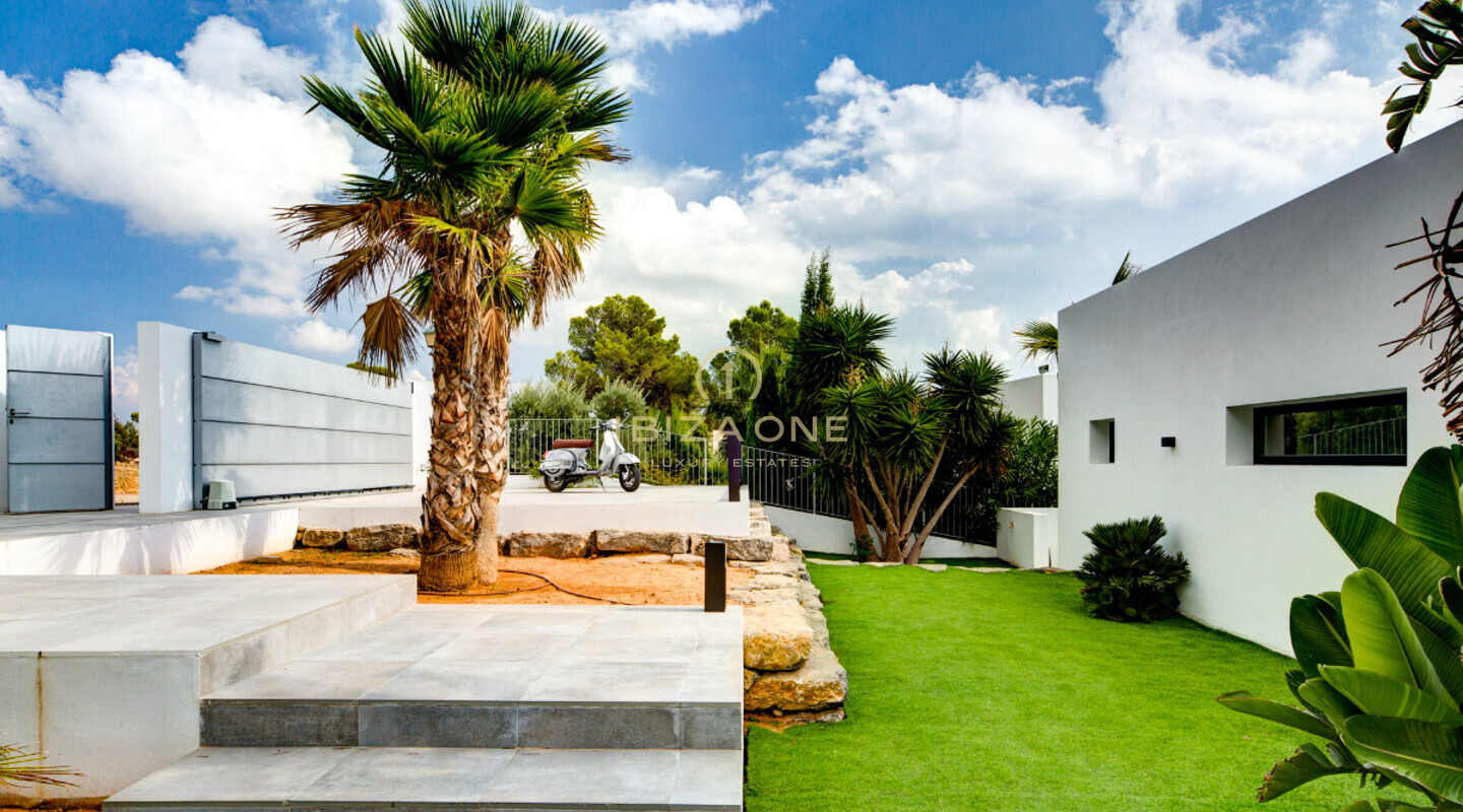 Villa de lujo moderna a estrenar en Vista Alegre / Es Cubells con excelentes vistas al mar en alquiler, Ibiza - licencia de alquiler turístico