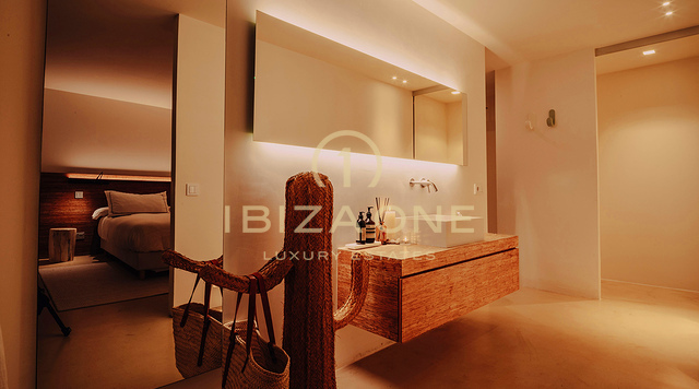 Exclusive luxury sea frontline villa with direct access to the sea for rent, Ibiza