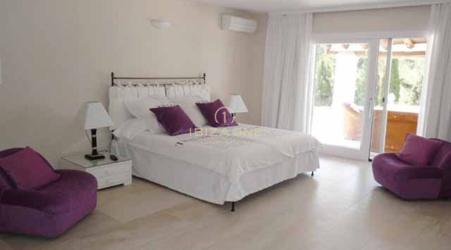 Preciosa villa de campo con preciosas vistas a Dalt Vila en venta, Ibiza - Preciosa villa de campo con preciosas vistas a Dalt Vila en alquiler, Ibiza