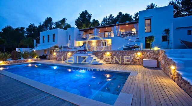 Luxurious villa with magnificent sweeping views to Formentera for sale, Ibiza - Luxurious villa with magnificent sweeping views to Formentera for rent, Ibiza