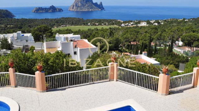 Luxury and beautiful villa overlooking Es Vedra for sale, Ibiza - Luxury and beautiful villa overlooking Es Vedra for rent, Ibiza