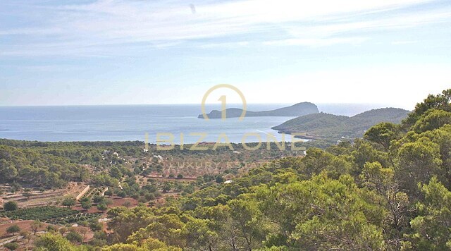 Mansión de lujo y exclusiva en una montaña privada con increíbles vistas al mar en venta, Ibiza - Mansión de lujo y exclusiva en una montaña privada con increíbles vistas al mar en alquiler, Ibiza