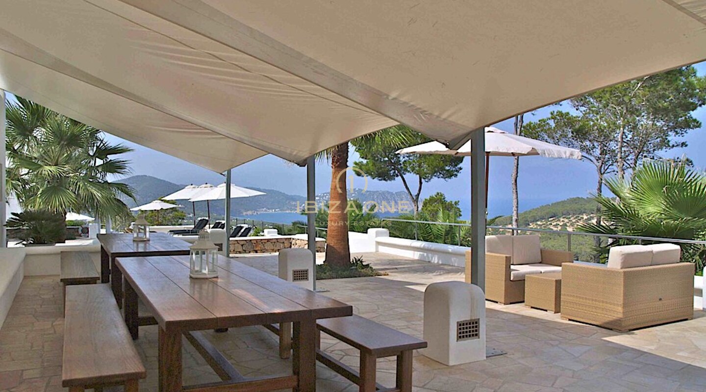 Mansión de lujo y exclusiva en una montaña privada con increíbles vistas al mar en venta, Ibiza - Mansión de lujo y exclusiva en una montaña privada con increíbles vistas al mar en alquiler, Ibiza