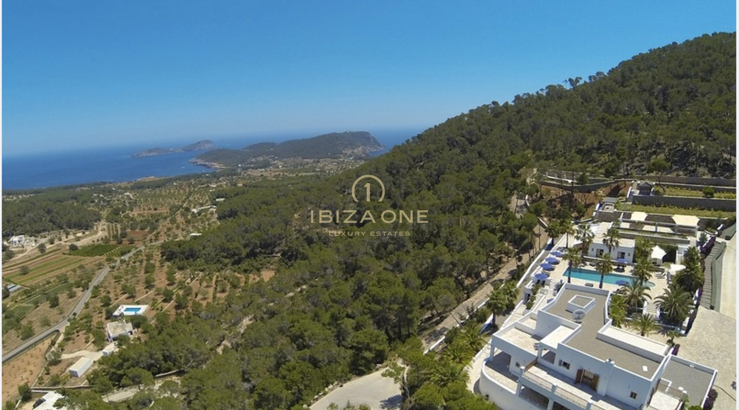 Mansión de lujo y exclusiva en una montaña privada con increíbles vistas al mar en venta, Ibiza - Mansión de lujo y exclusiva en una montaña privada con increíbles vistas al mar en alquiler, Ibiza