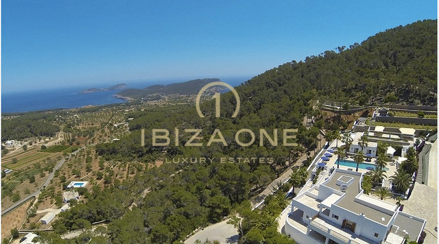 Mansión de lujo y exclusiva en una montaña privada con increíbles vistas al mar en venta, Ibiza - Mansión de lujo y exclusiva en una montaña privada con increíbles vistas al mar en alquiler, Ibiza
