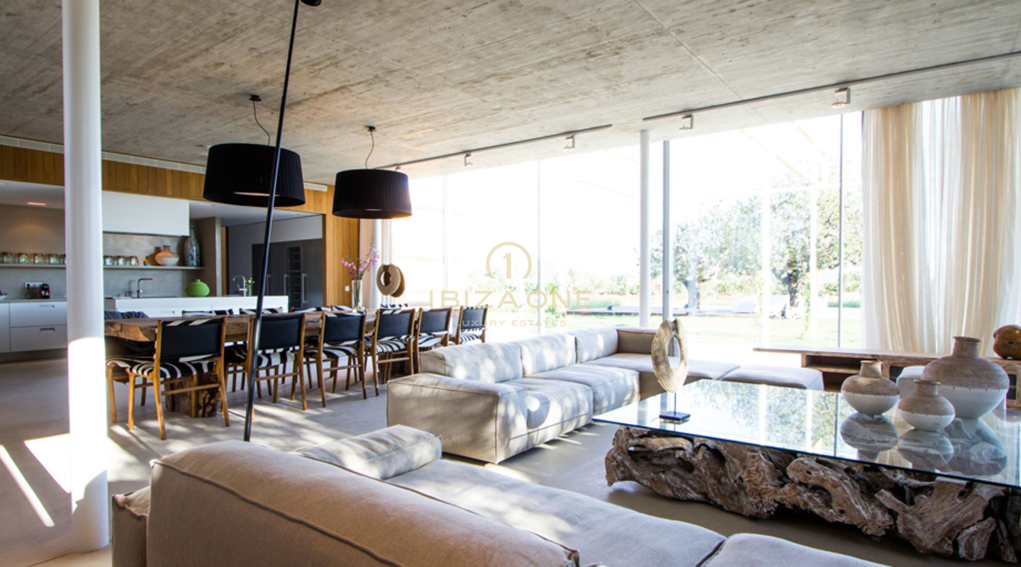 Villa moderne de bon goût avec un immense terrain à vendre, Ibiza - Villa moderne de bon goût avec un immense terrain à louer, Ibiza