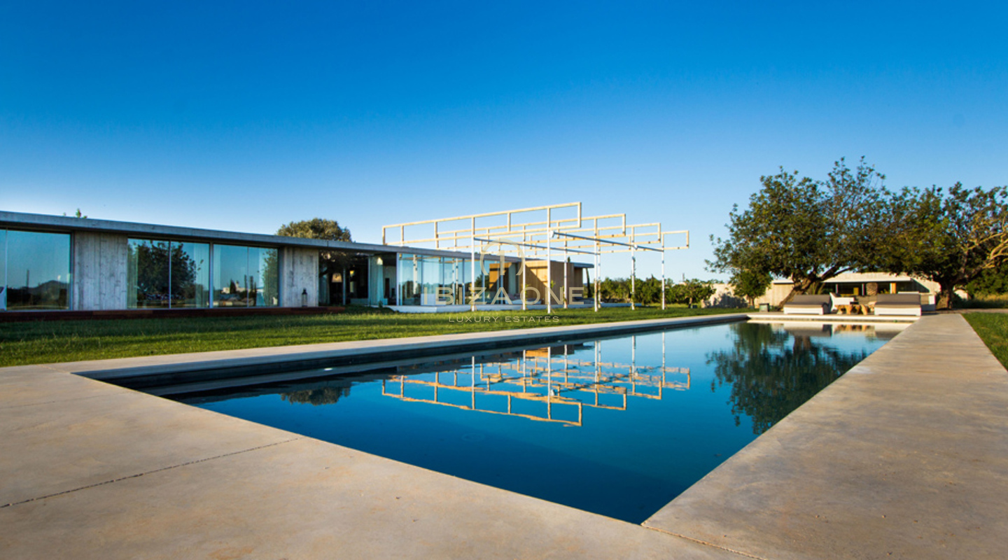 Villa moderne de bon goût avec un immense terrain à vendre, Ibiza - Villa moderne de bon goût avec un immense terrain à louer, Ibiza
