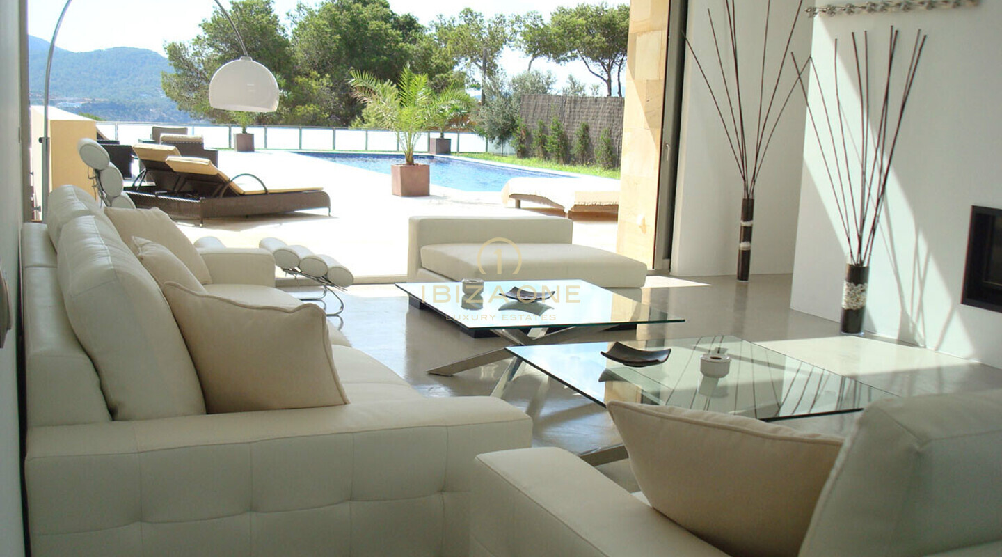 Einzigartige und moderne Villa mit Meerblick, in Strandnähe zu verkaufen, Ibiza - Einzigartige und moderne Villa mit Meerblick, in Strandnähe zu vermieten, Ibiza