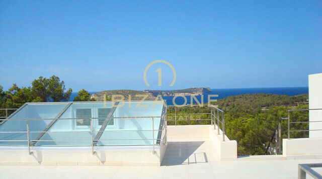 Einzigartige und moderne Villa mit Meerblick, in Strandnähe zu verkaufen, Ibiza - Einzigartige und moderne Villa mit Meerblick, in Strandnähe zu vermieten, Ibiza