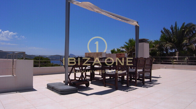 Einzigartige und moderne Villa mit Meerblick, in Strandnähe zu verkaufen, Ibiza - Einzigartige und moderne Villa mit Meerblick, in Strandnähe zu vermieten, Ibiza