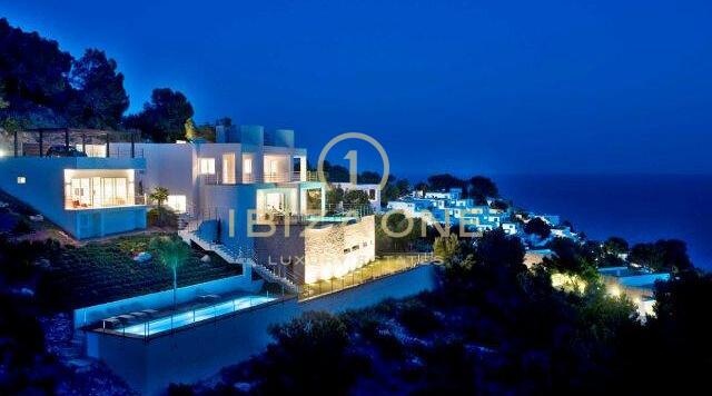 Moderne nieuwbouw villa met zeezicht te koop, Ibiza - Moderne nieuwbouw villa met zeezicht te huur, Ibiza