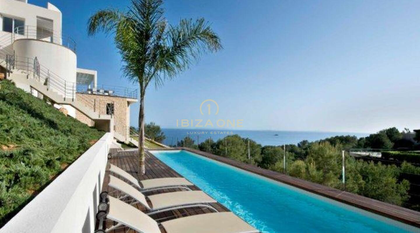 Moderna villa di nuova costruzione con vista mare in vendita, Ibiza - Moderna villa di nuova costruzione con vista mare in affitto, Ibiza