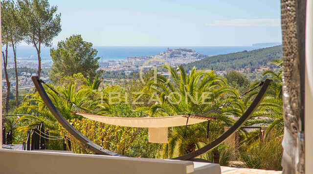 Ampia proprietà di lusso con vista mare e vista sulla città di Ibiza in vendita, Ibiza - Ampia proprietà di lusso con vista mare e vista sulla città di Ibiza in affitto, Ibiza