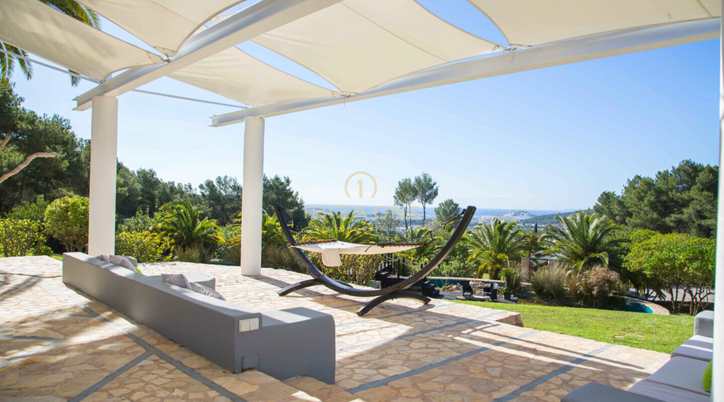 Espaciosa propiedad de lujo con vistas al mar y a la ciudad de Ibiza en venta, Ibiza - Espaciosa propiedad de lujo con vistas al mar y a la ciudad de Ibiza en alquiler, Ibiza