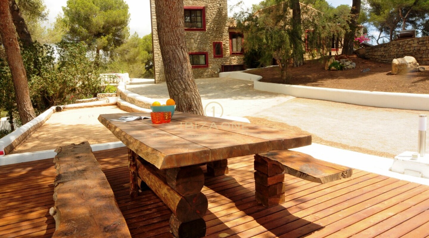 Tenuta privata di lusso con 2 ville, 2 piscine e splendida vista mare in vendita, Ibiza - Tenuta privata di lusso con 2 ville, 2 piscine e splendida vista mare in affitto, Ibiza