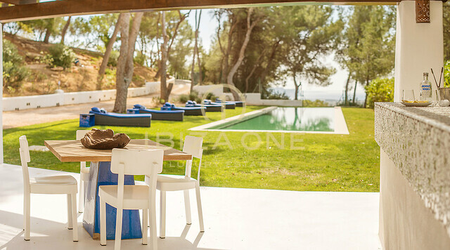 Finca privada de lujo con 2 villas, 2 piscinas e impresionantes vistas al mar en venta, Ibiza - Finca privada de lujo con 2 villas, 2 piscinas e impresionantes vistas al mar en alquiler, Ibiza