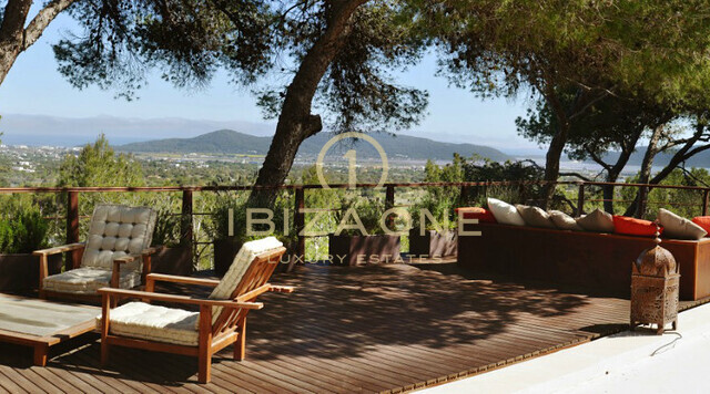 Finca privada de lujo con 2 villas, 2 piscinas e impresionantes vistas al mar en venta, Ibiza - Finca privada de lujo con 2 villas, 2 piscinas e impresionantes vistas al mar en alquiler, Ibiza