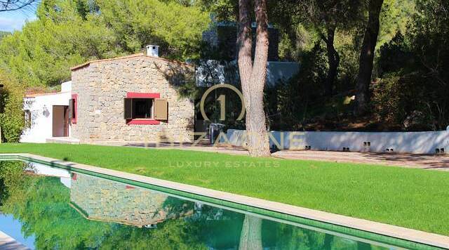Private luxury estate with 2 villas, 2 pools and stunning sea view for sale, Ibiza - Private luxury estate with 2 villas, 2 pools and stunning sea view for rent, Ibiza