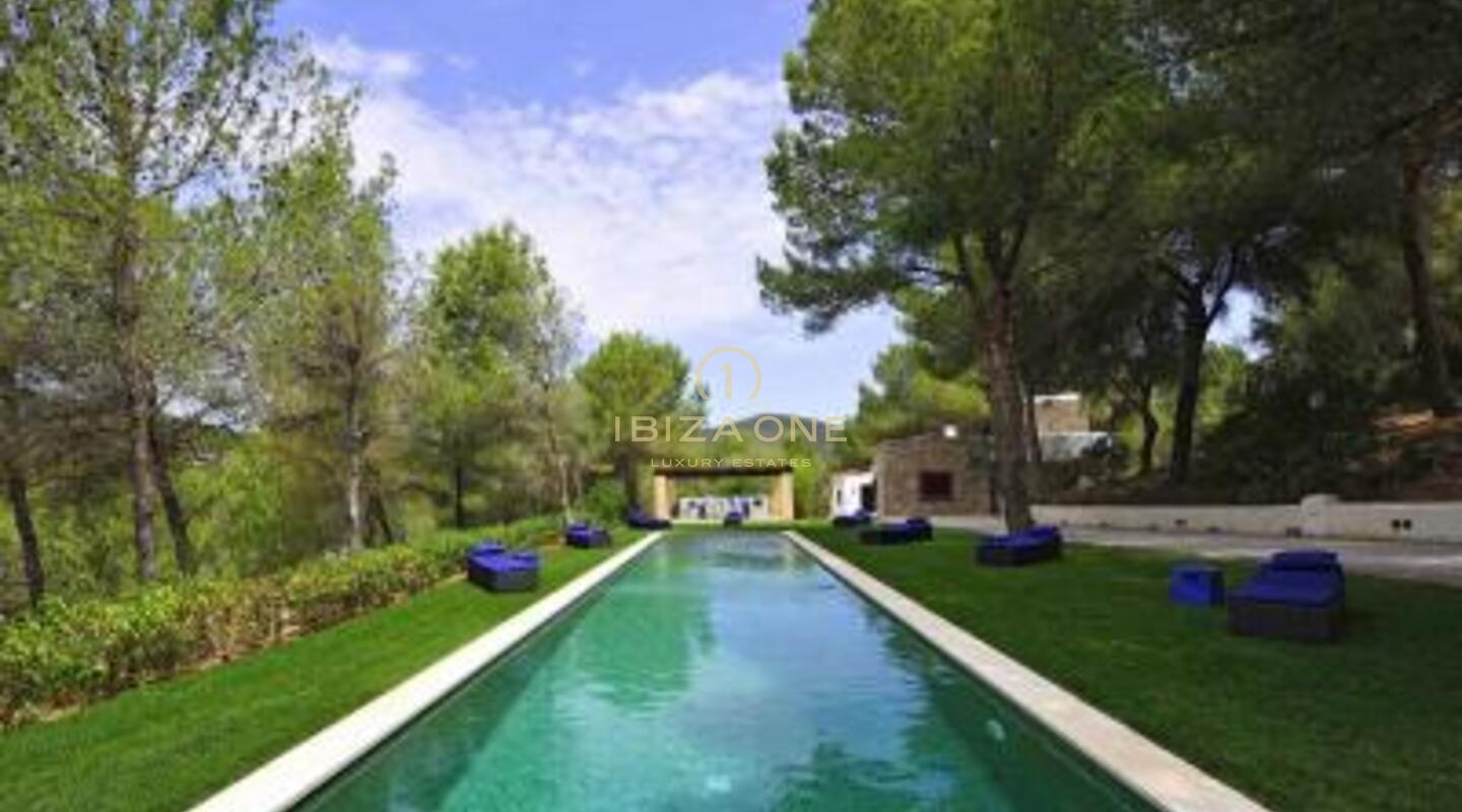 Privé luxe landgoed met 2 villa's, 2 zwembaden en prachtig uitzicht op zee te koop, Ibiza - Privé luxe landgoed met 2 villa's, 2 zwembaden en prachtig uitzicht op zee te huur, Ibiza