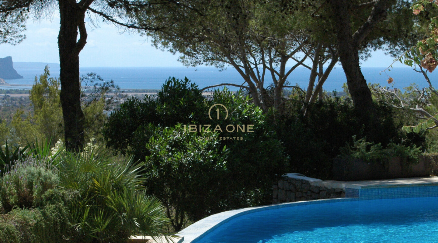 Tenuta privata di lusso con 2 ville, 2 piscine e splendida vista mare in vendita, Ibiza - Tenuta privata di lusso con 2 ville, 2 piscine e splendida vista mare in affitto, Ibiza