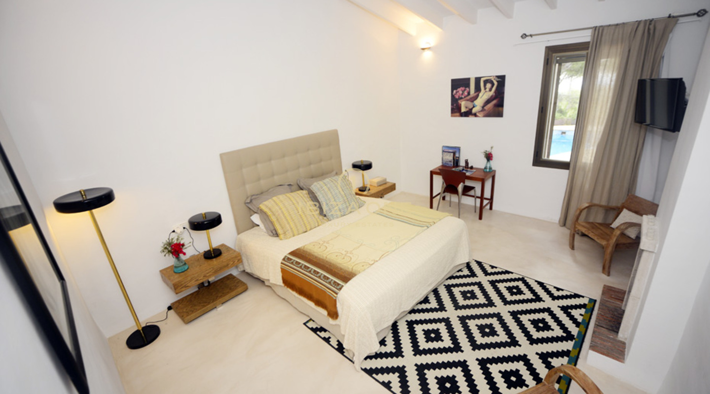 Privé luxe landgoed met 2 villa's, 2 zwembaden en prachtig uitzicht op zee te koop, Ibiza - Privé luxe landgoed met 2 villa's, 2 zwembaden en prachtig uitzicht op zee te huur, Ibiza