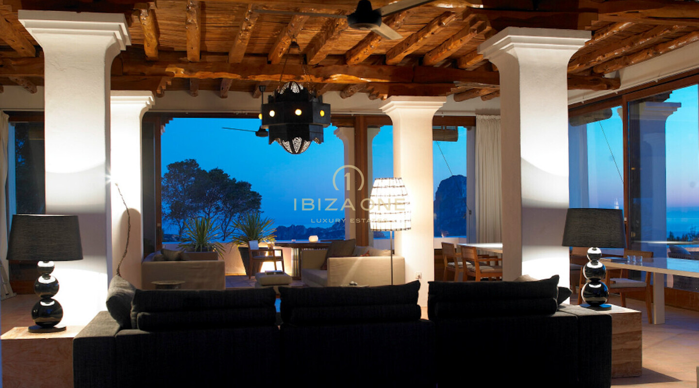 Beautiful Luxury Blakstad Villa Close to the Sea and Spectacular View to Es Vedra for Rent, Ibiza