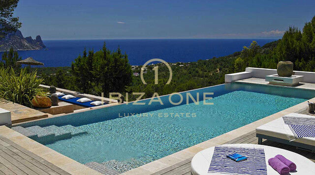 Beautiful Luxury Blakstad Villa Close to the Sea and Spectacular View to Es Vedra for Rent, Ibiza