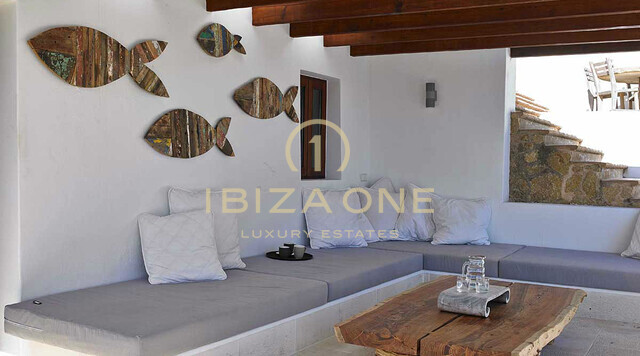 Bellissima villa di lusso Blakstad vicino al mare e vista spettacolare su Es Vedra in affitto, Ibiza