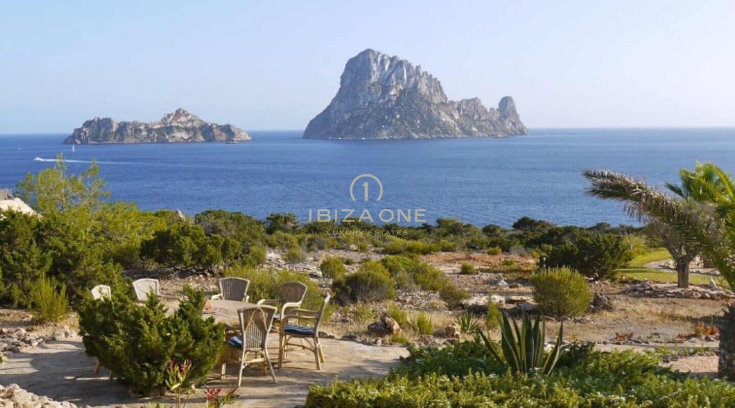 Villa mediterranea a Ibiza con vista sulla roccia di Es Vedra in vendita, Ibiza - Villa mediterranea a Ibiza con vista sulla roccia di Es Vedra in affitto, Ibiza