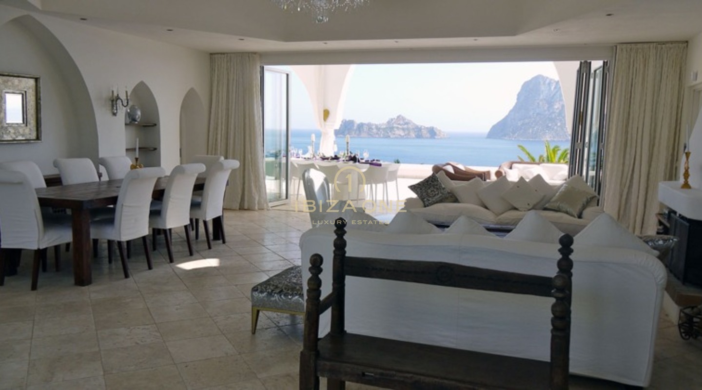 Villa mediterranea a Ibiza con vista sulla roccia di Es Vedra in vendita, Ibiza - Villa mediterranea a Ibiza con vista sulla roccia di Es Vedra in affitto, Ibiza