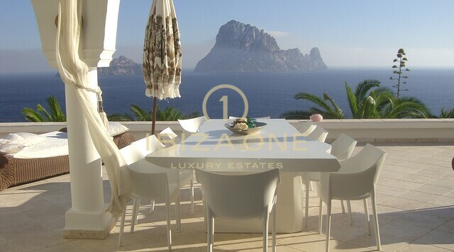 Villa mediterranea a Ibiza con vista sulla roccia di Es Vedra in vendita, Ibiza - Villa mediterranea a Ibiza con vista sulla roccia di Es Vedra in affitto, Ibiza
