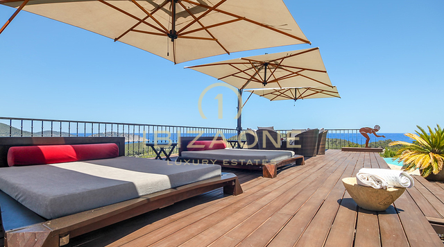 Propriété de luxe de style Finca avec de belles vues sur la mer et la campagne à vendre, Ibiza - Propriété de luxe de style Finca avec de belles vues sur la mer et la campagne à louer, Ibiza