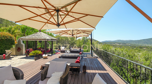 Propriété de luxe de style Finca avec de belles vues sur la mer et la campagne à vendre, Ibiza - Propriété de luxe de style Finca avec de belles vues sur la mer et la campagne à louer, Ibiza