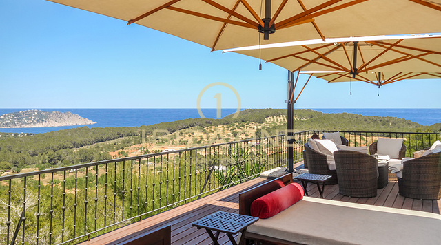Propriété de luxe de style Finca avec de belles vues sur la mer et la campagne à vendre, Ibiza - Propriété de luxe de style Finca avec de belles vues sur la mer et la campagne à louer, Ibiza
