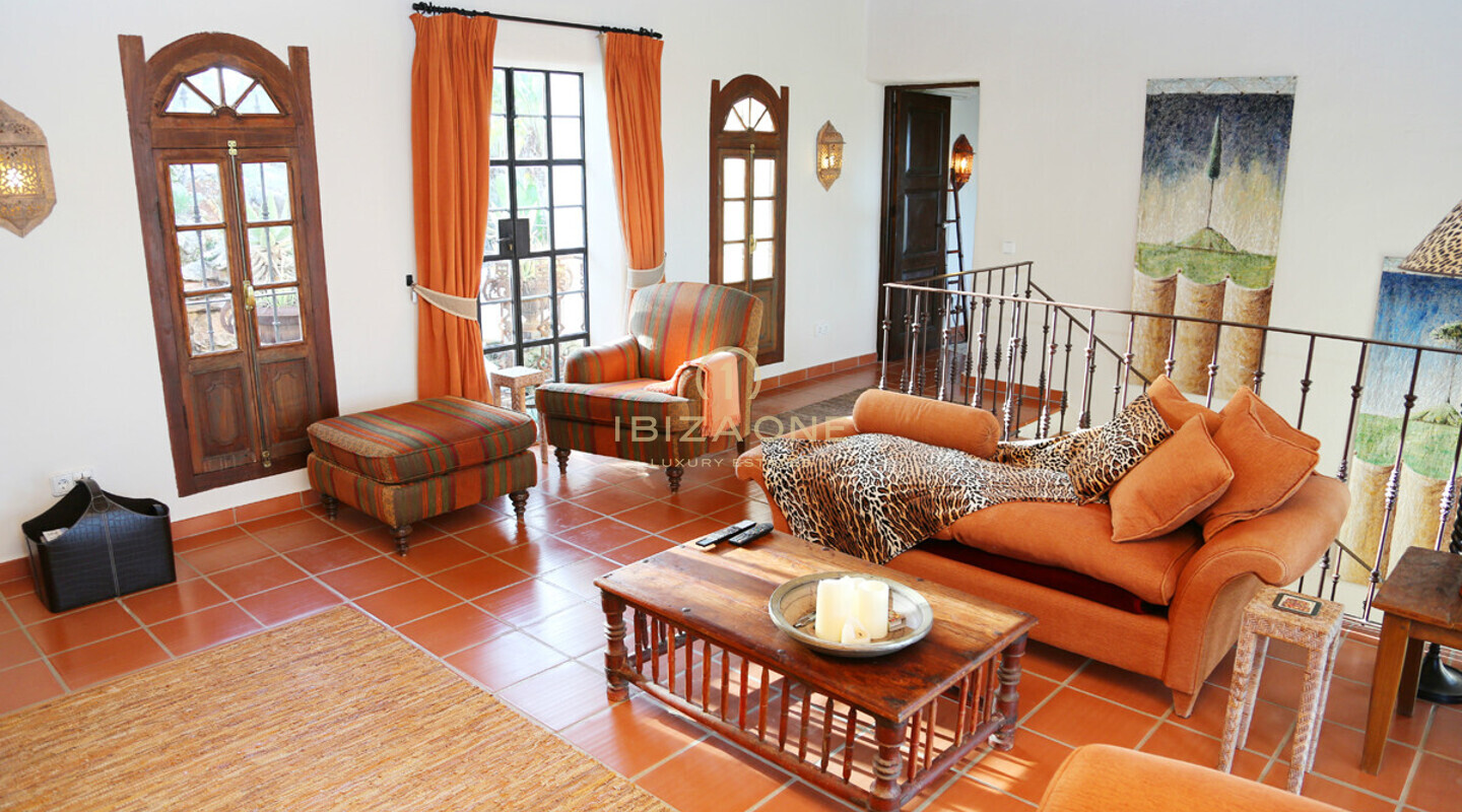 Finca style luxury property with beautiful sea and country views for sale, Ibiza - Finca style luxury property with beautiful sea and country views for rent, Ibiza