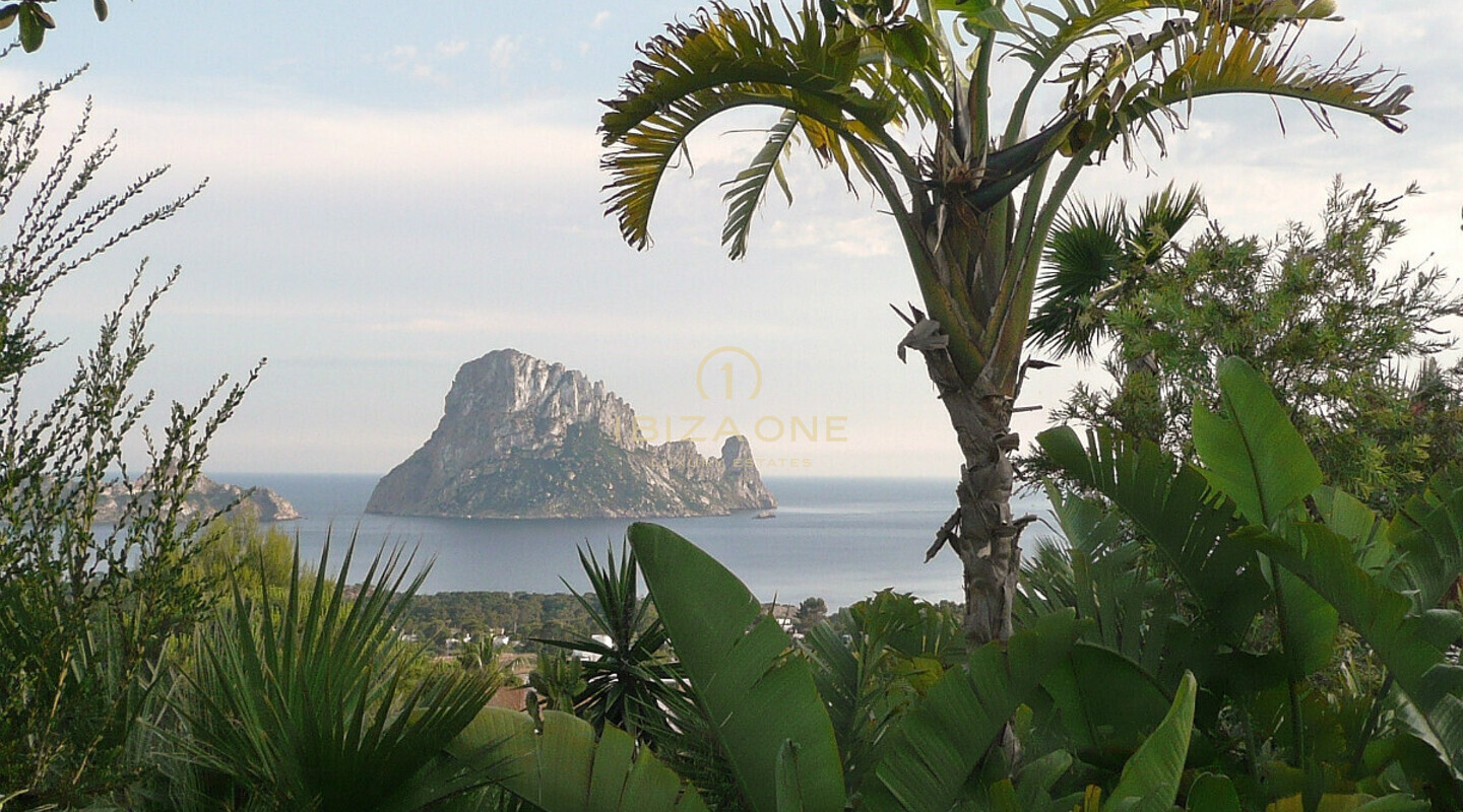 Luxe villa met prachtig panoramisch uitzicht op Es Vedra te koop, Ibiza - Luxe villa met prachtig panoramisch uitzicht op Es Vedra te huur, Ibiza