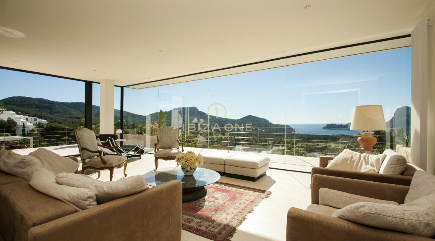 Luxe villa met prachtig panoramisch uitzicht op Es Vedra te koop, Ibiza - Luxe villa met prachtig panoramisch uitzicht op Es Vedra te huur, Ibiza