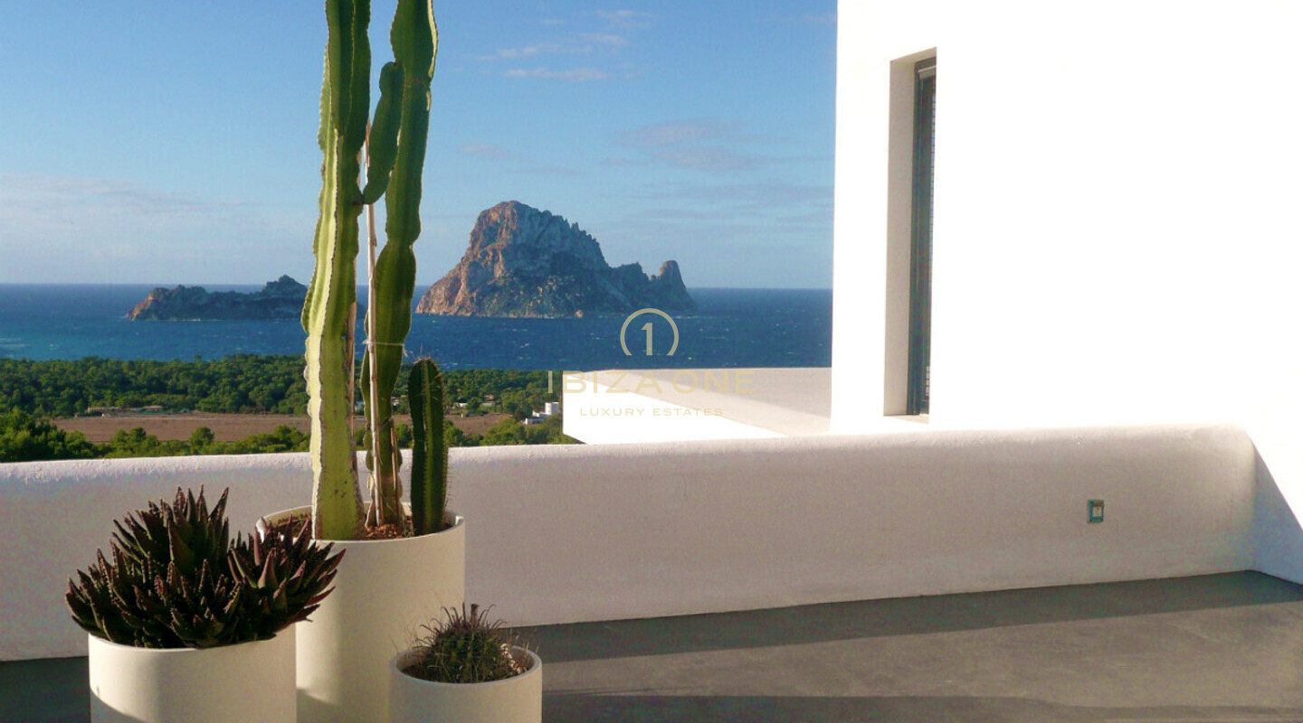 Luxe villa met prachtig panoramisch uitzicht op Es Vedra te koop, Ibiza - Luxe villa met prachtig panoramisch uitzicht op Es Vedra te huur, Ibiza